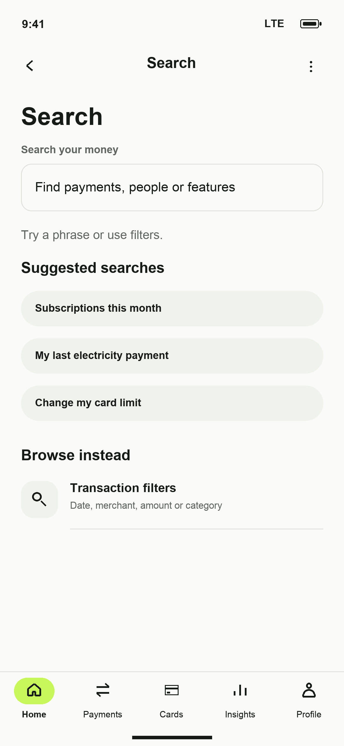 UI-09: DTB Search in English