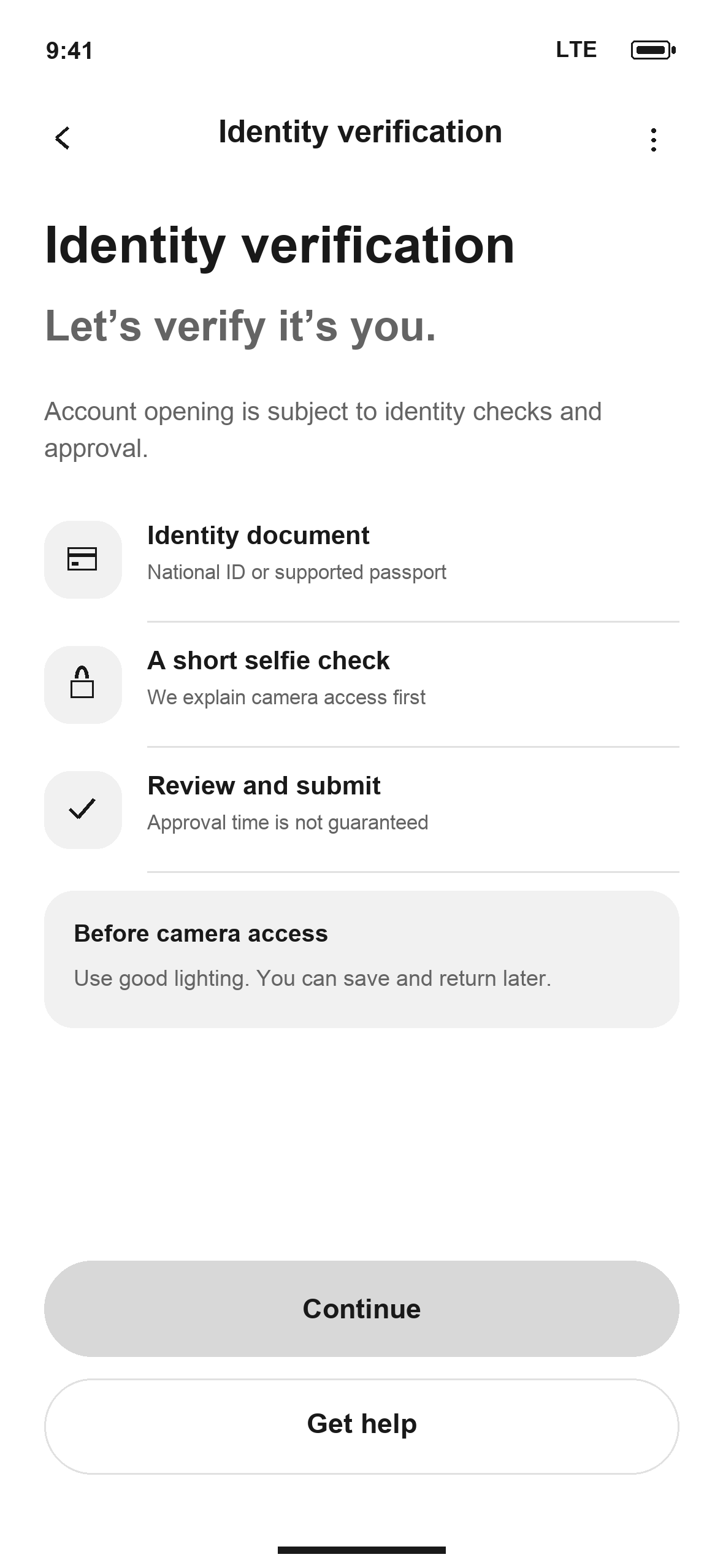 WF-03: DTB Identity verification in English