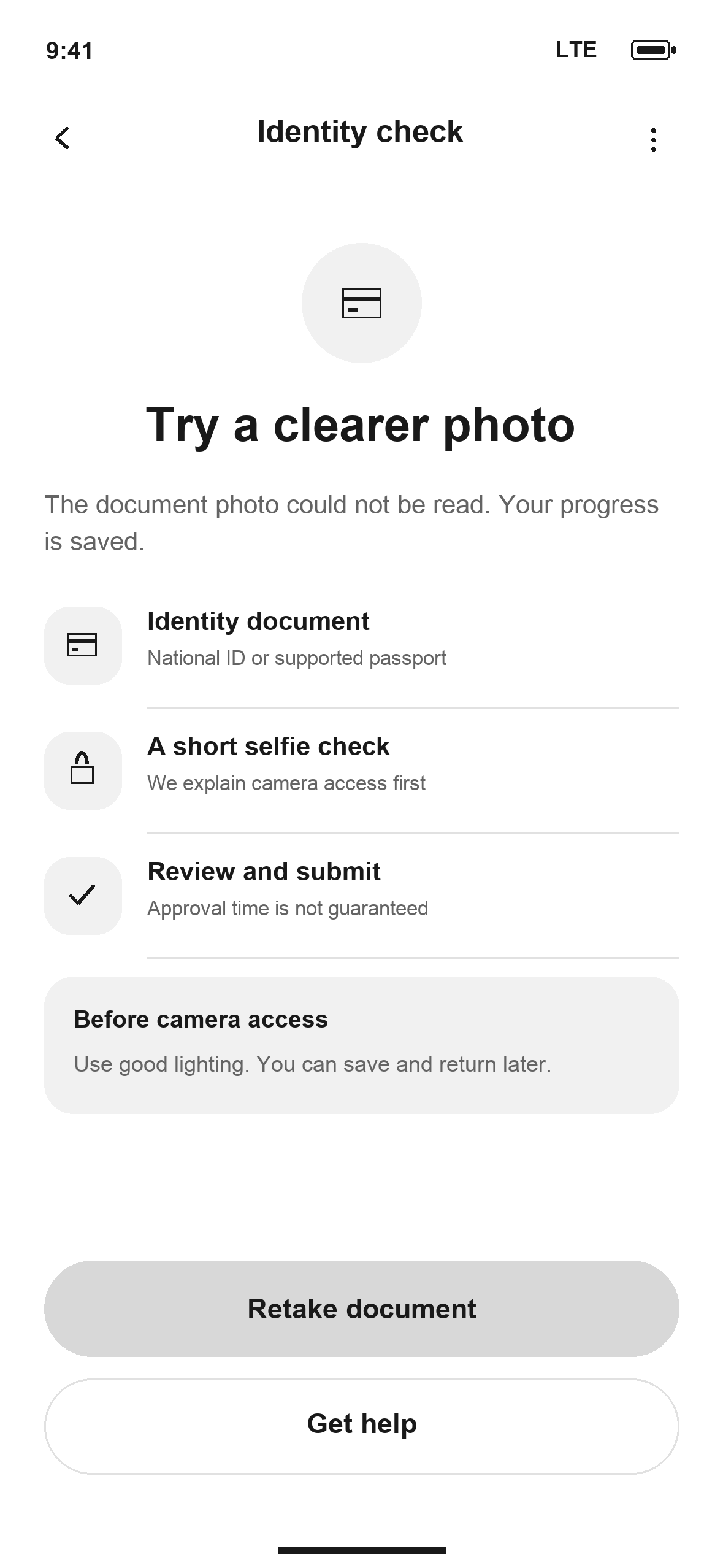 WF-48: DTB Verify identity again in English